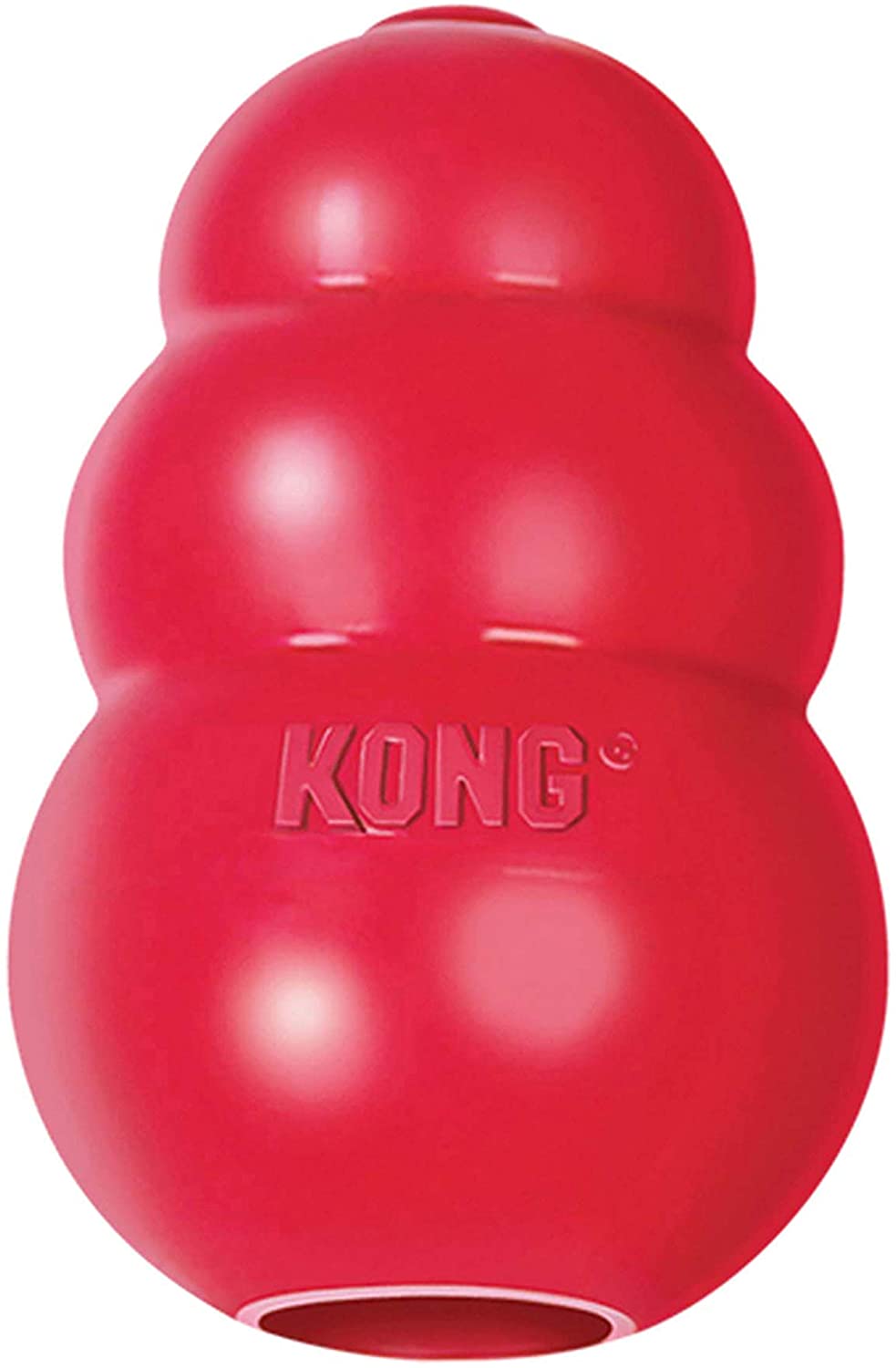 KONG - Classic Dog Toy, Durable Natural Rubber - Large